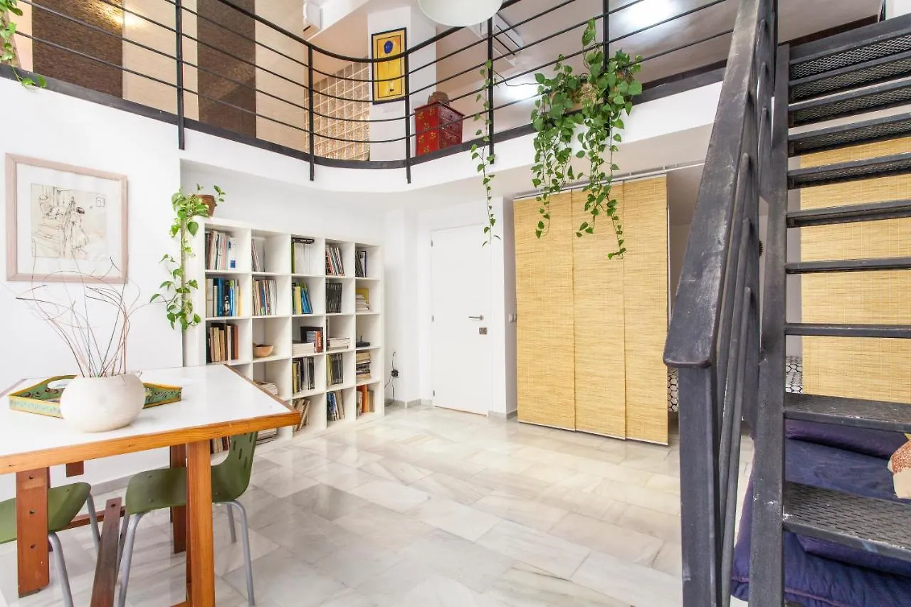 Апартаменты Lf Parking Incluido Amplio Loft En Barrio Santa Cruz Севилья Испания